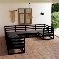 vidaXL 8-tlg. Garten-Lounge-Set Massivholz Kiefer 