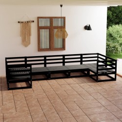 vidaXL 7-tlg. Garten-Lounge-Set Massivholz Kiefer