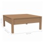 vidaXL 3-tlg. Garten-Lounge-Set mit Kissen Creme Massivholz Kiefer vidaXL 3-tlg. Garten-Lounge-Set mit Kissen Creme Massivholz Kiefer