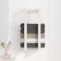 vidaXL Handtuchhalter Weiß 23x18x60 cm Massivholz Kiefer vidaXL Handtuchhalter Weiß 23x18x60 cm Massivholz Kiefer
