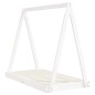 vidaXL Kinderbett Weiß 70x140 cm Massivholz Kiefer vidaXL Kinderbett Weiß 70x140 cm Massivholz Kiefer