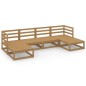 vidaXL 6-tlg. Garten-Lounge-Set Massivholz Kiefer vidaXL 6-tlg. Garten-Lounge-Set Massivholz Kiefer