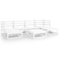 vidaXL 7-tlg. Garten-Lounge-Set Kiefer Massivholz vidaXL 7-tlg. Garten-Lounge-Set Kiefer Massivholz