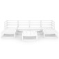 vidaXL 7-tlg. Garten-Lounge-Set Kiefer Massivholz vidaXL 7-tlg. Garten-Lounge-Set Kiefer Massivholz