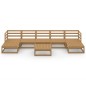 vidaXL 8-tlg. Garten-Lounge-Set Massivholz Kiefer vidaXL 8-tlg. Garten-Lounge-Set Massivholz Kiefer