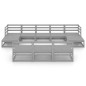 vidaXL 10-tlg. Garten-Lounge-Set Kiefer Massivholz vidaXL 10-tlg. Garten-Lounge-Set Kiefer Massivholz