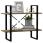 vidaXL Bücherregal 2 Fächer 80x30x70 cm Massivholz Kiefer vidaXL Bücherregal 2 Fächer 80x30x70 cm Massivholz Kiefer