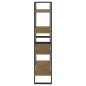 vidaXL Bücherregal 4 Fächer Braun 80x30x140 cm Kiefer Massivholz vidaXL Bücherregal 4 Fächer Braun 80x30x140 cm Kiefer Massivholz