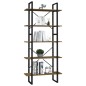 vidaXL Bücherregal 5 Fächer Braun 80x30x175 cm Massivholz Kiefer vidaXL Bücherregal 5 Fächer Braun 80x30x175 cm Massivholz Kiefer