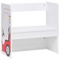 vidaXL 3-tlg. Kindertisch und Stuhl Set Polizeiauto-Design MDF vidaXL 3-tlg. Kindertisch und Stuhl Set Polizeiauto-Design MDF