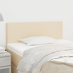 vidaXL Kopfteil Creme 100x5x78/88 cm Stoff