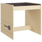 vidaXL 3-tlg. Kindertisch und Stuhl Set Geländewagen-Design MDF vidaXL 3-tlg. Kindertisch und Stuhl Set Geländewagen-Design MDF