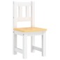 vidaXL 3-tlg. Kinder-Sitzgruppe Weiß und Beige MDF vidaXL 3-tlg. Kinder-Sitzgruppe Weiß und Beige MDF