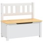 vidaXL 4-tlg. Kinder-Sitzgruppe Weiß und Beige MDF vidaXL 4-tlg. Kinder-Sitzgruppe Weiß und Beige MDF