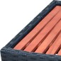 vidaXL Spa-Einstiegsstufe Poly Rattan 92×45×25 cm Schwarz vidaXL Spa-Einstiegsstufe Poly Rattan 92×45×25 cm Schwarz