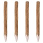 vidaXL Zaunpfosten mit Spitzen Enden 4 Stk. Haselholz 90 cm vidaXL Zaunpfosten mit Spitzen Enden 4 Stk. Haselholz 90 cm