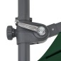 vidaXL Ampelschirm mit Stahlmast Grün 250 x 250 cm vidaXL Ampelschirm mit Stahlmast Grün 250 x 250 cm