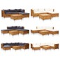 vidaXL Modular-Tisch 1 Stk. Akazien Massivholz vidaXL Modular-Tisch 1 Stk. Akazien Massivholz