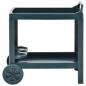vidaXL Getränkewagen Grün 69×53×72 cm Kunststoff vidaXL Getränkewagen Grün 69×53×72 cm Kunststoff