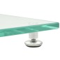 vidaXL Lautsprecherständer Säulen-Design 2 Stk. Hartglas Silbern vidaXL Lautsprecherständer Säulen-Design 2 Stk. Hartglas Silbern