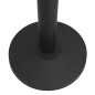 vidaXL Personenleitsystem Stahl Schwarz vidaXL Personenleitsystem Stahl Schwarz