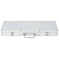 vidaXL Poker Set mit 500 Laserchips Aluminium vidaXL Poker Set mit 500 Laserchips Aluminium