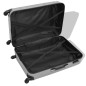 vidaXL Vierteiliges Hartschalen-Trolley-Set Silber vidaXL Vierteiliges Hartschalen-Trolley-Set Silber