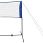 vidaXL Badmintonnetz-Set mit Federbällen 500 x 155 cm vidaXL Badmintonnetz-Set mit Federbällen 500 x 155 cm