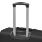 vidaXL 3-tlg. Weichgepäck Trolley-Set Schwarz vidaXL 3-tlg. Weichgepäck Trolley-Set Schwarz