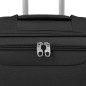 vidaXL 3-tlg. Weichgepäck Trolley-Set Schwarz vidaXL 3-tlg. Weichgepäck Trolley-Set Schwarz
