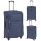 vidaXL 3-tlg. Weichgepäck Trolley-Set Marineblau vidaXL 3-tlg. Weichgepäck Trolley-Set Marineblau