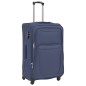 vidaXL 3-tlg. Weichgepäck Trolley-Set Marineblau vidaXL 3-tlg. Weichgepäck Trolley-Set Marineblau