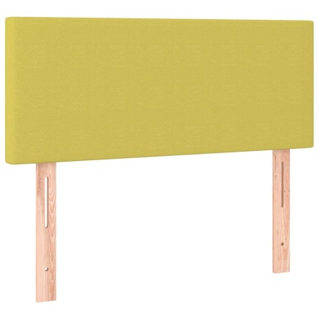 Kopfteil Grün 100x5x78/88 cm Stoff