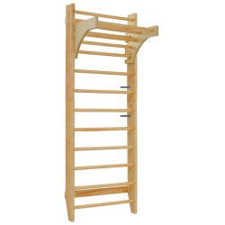 vidaXL Sprossenwand 80x55x220 cm Holz