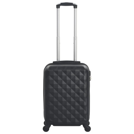 vidaXL Hartschalen-Trolley Schwarz ABS