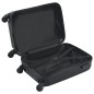 vidaXL Hartschalen-Trolley Schwarz ABS vidaXL Hartschalen-Trolley Schwarz ABS