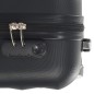 vidaXL Hartschalen-Trolley Schwarz ABS vidaXL Hartschalen-Trolley Schwarz ABS