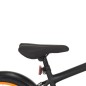 vidaXL Kinderfahrrad mit Frontgepäckträger 20 Zoll Schwarz und Orange vidaXL Kinderfahrrad mit Frontgepäckträger 20 Zoll Schwarz und Orange