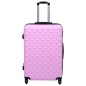 vidaXL Hartschalen-Trolley-Set 3 Stk. Rosa ABS vidaXL Hartschalen-Trolley-Set 3 Stk. Rosa ABS