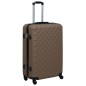 vidaXL Hartschalen-Trolley-Set 3 Stk. Braun ABS vidaXL Hartschalen-Trolley-Set 3 Stk. Braun ABS