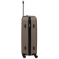 vidaXL Hartschalen-Trolley-Set 3 Stk. Braun ABS vidaXL Hartschalen-Trolley-Set 3 Stk. Braun ABS