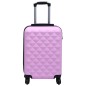 vidaXL Hartschalen-Trolley Rosa ABS vidaXL Hartschalen-Trolley Rosa ABS