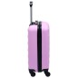vidaXL Hartschalen-Trolley Rosa ABS vidaXL Hartschalen-Trolley Rosa ABS