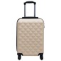 vidaXL Hartschalen-Trolley Golden ABS vidaXL Hartschalen-Trolley Golden ABS