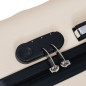 vidaXL Hartschalen-Trolley Golden ABS vidaXL Hartschalen-Trolley Golden ABS