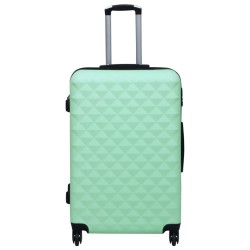 vidaXL Hartschalen-Trolley Minzgrün ABS