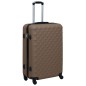 vidaXL Hartschalen-Trolley Braun ABS vidaXL Hartschalen-Trolley Braun ABS