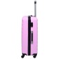 vidaXL Hartschalen-Trolley-Set 2 Stk. Rosa ABS vidaXL Hartschalen-Trolley-Set 2 Stk. Rosa ABS