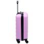 vidaXL Hartschalen-Trolley-Set 2 Stk. Rosa ABS vidaXL Hartschalen-Trolley-Set 2 Stk. Rosa ABS