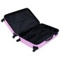 vidaXL Hartschalen-Trolley-Set 2 Stk. Rosa ABS vidaXL Hartschalen-Trolley-Set 2 Stk. Rosa ABS